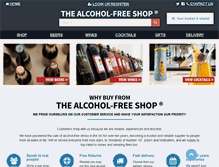 Tablet Screenshot of alcoholfree.co.uk